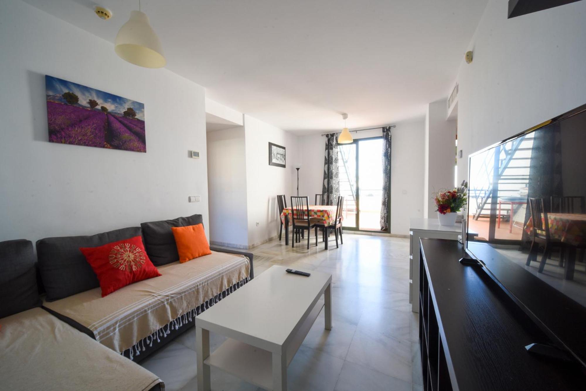Atico En Mar De Nerja Apartment Bagian luar foto