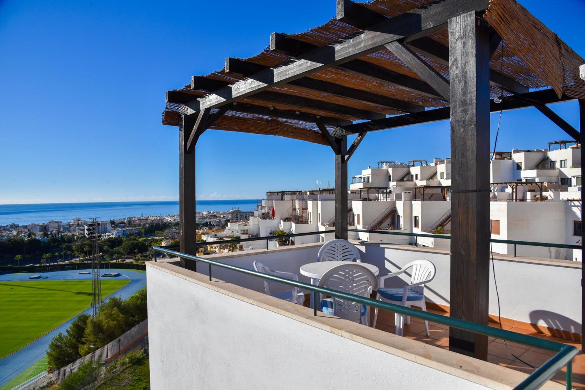 Atico En Mar De Nerja Apartment Bagian luar foto